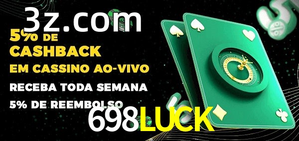 Promoções do cassino ao Vivo 698LUCK